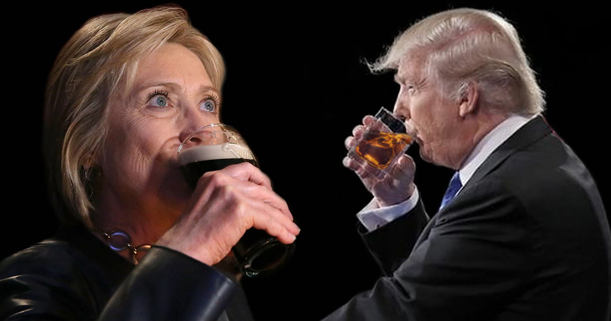 Presidential Debate Drinking Game