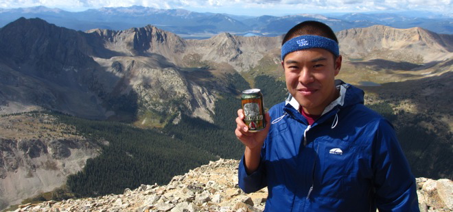 Climbing a 14er and Drinking a 12 Ouncer