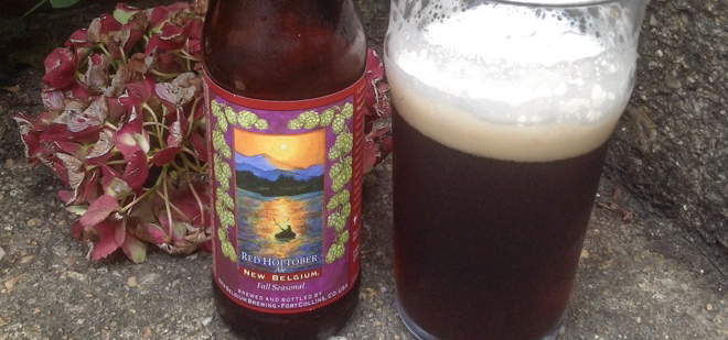 One Minute Beer Review: New Belgium Brewing- Red Hoptober