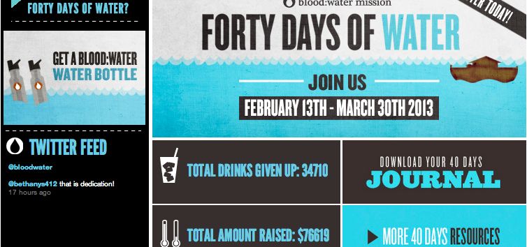 40 Days of Water