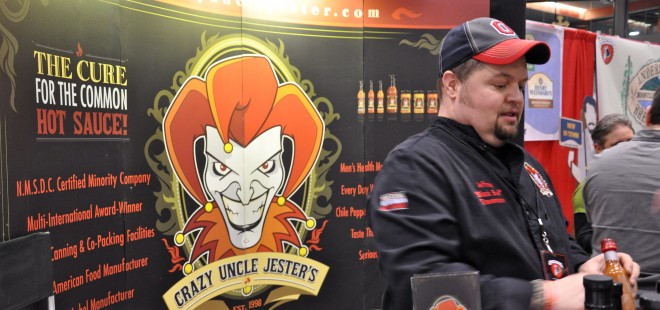 Cincy Winter Beer Fest Crazy Uncle Jester's Hot Sauce