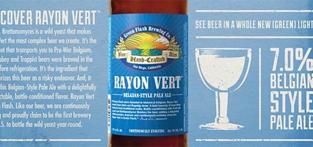 Green Flash Brewery-Rayon Vert