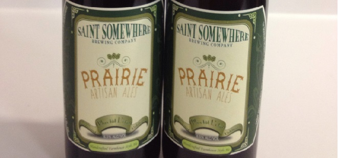 Saint Somewhere/Prairie Artisan Ales – Plus Tot L’etat Farmhouse Ale