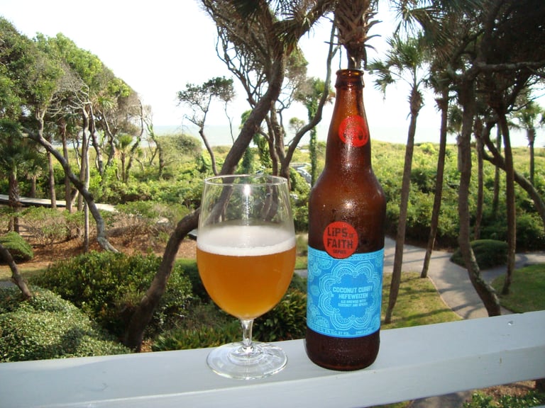 New Belgium – Lips of Faith Coconut Curry Hefeweizen