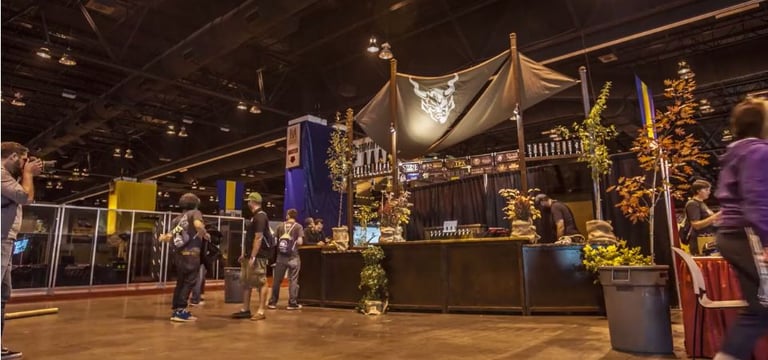 Stone Brewing GABF Booth Set Up