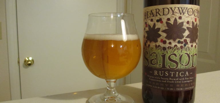 Hardywood Park Craft Brewery- Saison Rustica