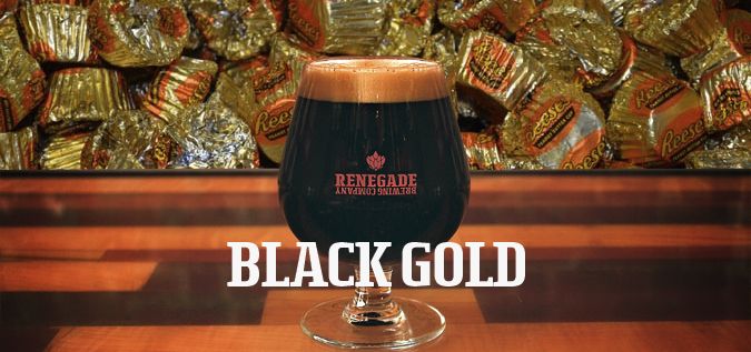 Renegade Brewing Company | Black Gold Peanut Butter Cup Milk Stout