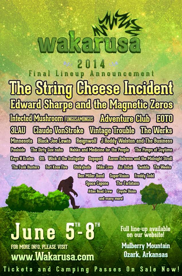 2014 wakarusa lineup