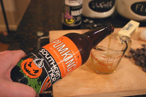 Southern Tier Pumpkin Cheesecake Brownies