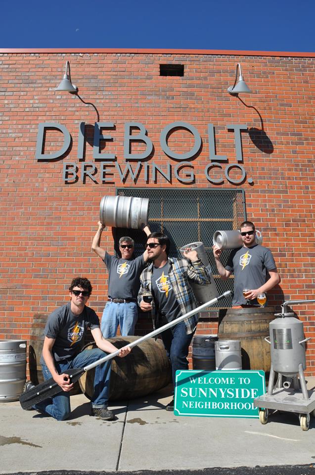 diebolt brewing co one year anniversary - dbb - 09-2014