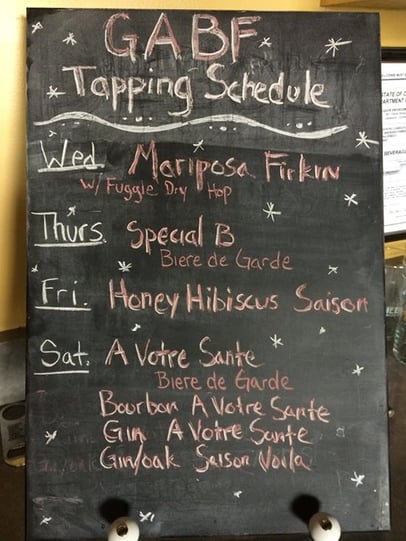 diebolt brewing gabf tapping schedule - gabf 2014 - dbb