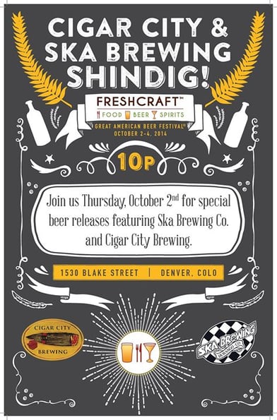 freshcraft cigar city and ska - 2014 gabf