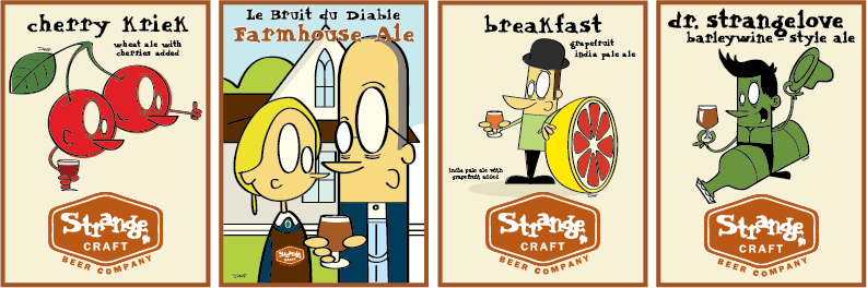 strange craft beer company - gabf bomber releases - 2014 - dbb