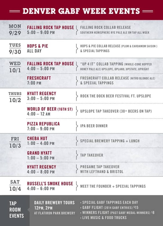 upslope brewing's gabf 2014 events - dbb - 09-27-14