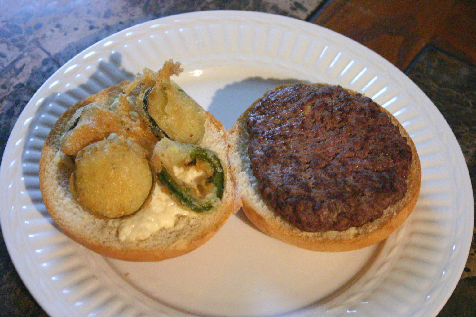 Great American Beer Burger Drink and Spoon