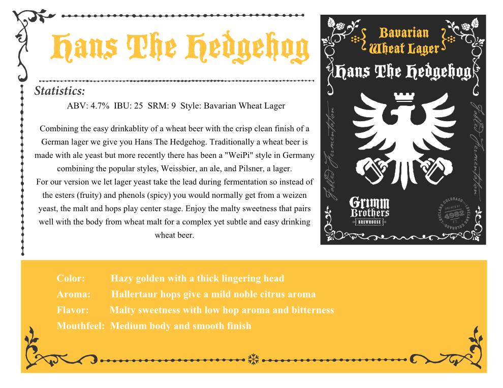 grimm bros - hans the hedgehog release - 10-18-14
