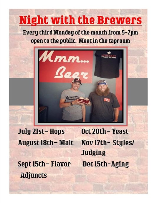 renegade brewing - night with the brewers - dbb - 10-20-14