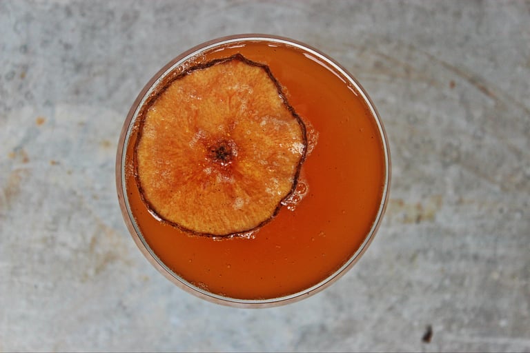 Pear and Rum Beer Delight