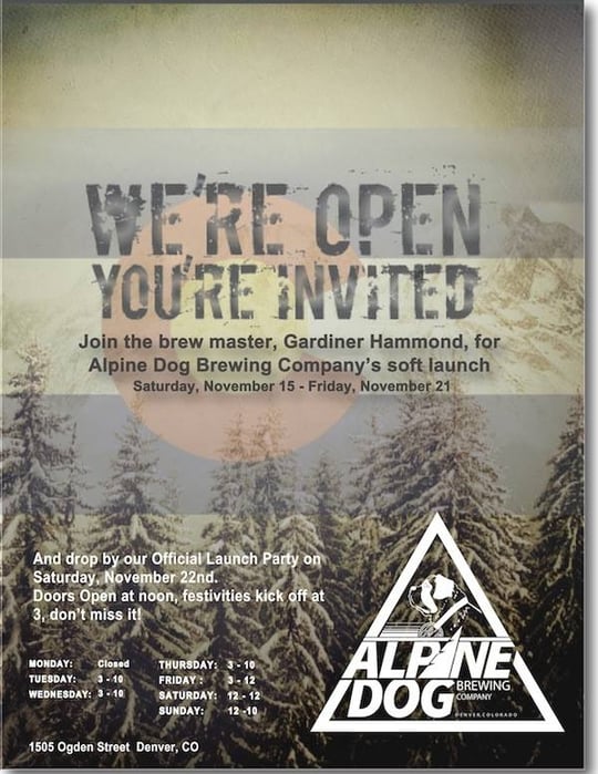 alpine dog brewing co - grand opening - dbb - 11-22-14