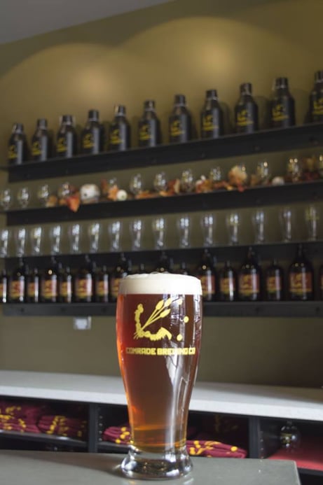 comrade brewing - american red ale now on tap - dbb - 11-19-14