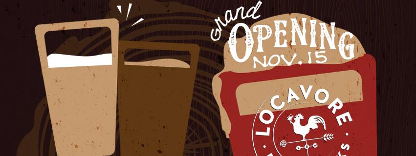 locavore beer works grand opening on 11-15-14