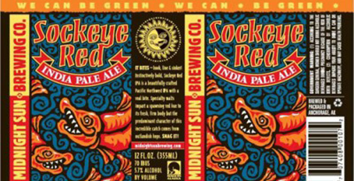 Midnight Sun Brewing Co. | Sockeye Red IPA