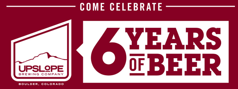 upslope brewing anniversary party