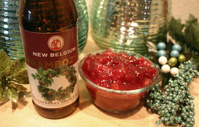 Cooking with Beer | Cran-bozen Sauce