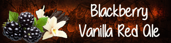 blackberry vanilla red ale