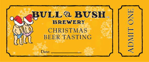 bull and bush - christmas beer tatsting - 2014