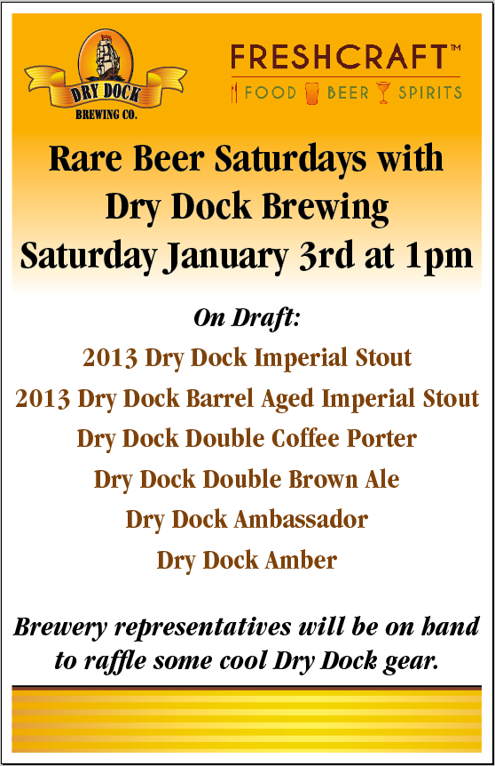 freshcraft - dry dock- rare beer - dbb - 01-03-15