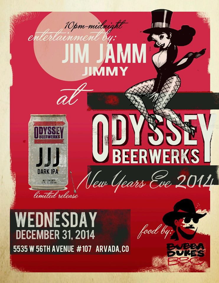 odyssey beerwerks - NYE JJJ IPA Release - dbb - 12-31-14