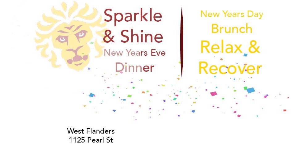 west flanders - sparkle & shine NYE and NYD Relax & Recover Brunch - dbb - 12-31-14