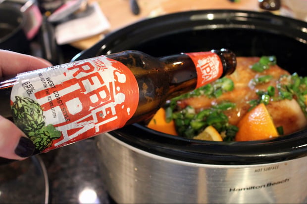 Hoppy Orange Pulled Pork
