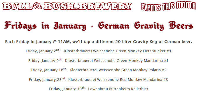 bull and bush - january gravity month - dbb - 01-07-15