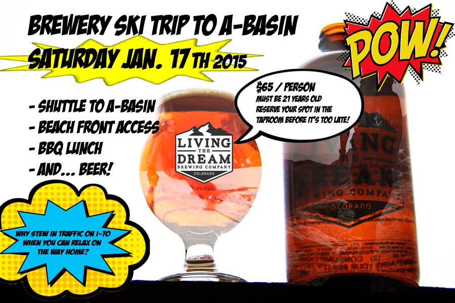 living the dream brewing ski trip