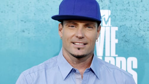 Singer Vanilla Ice arrives at the 2012 MTV Movie Awards in Los Angeles