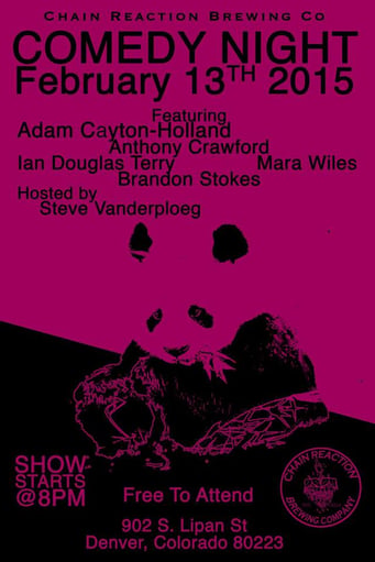 chain reaction comedy night - dbb - 02-13-15