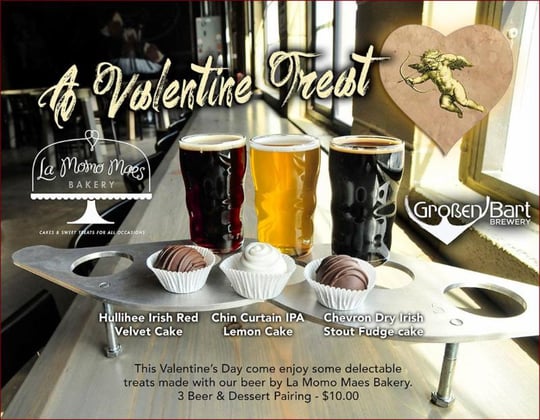 valentine's day at grossen bart brewery - dbb - 02-14-15
