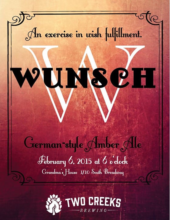 wunsch beer release - grandmas house - dbb - 02-06-15
