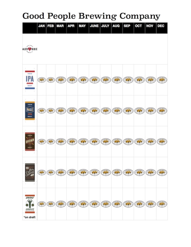 Good People Release Calendar