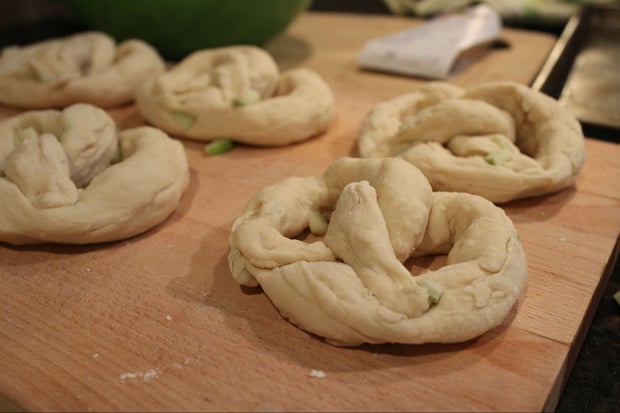 Cooking with Beer Apple Cinnamon Pretzels