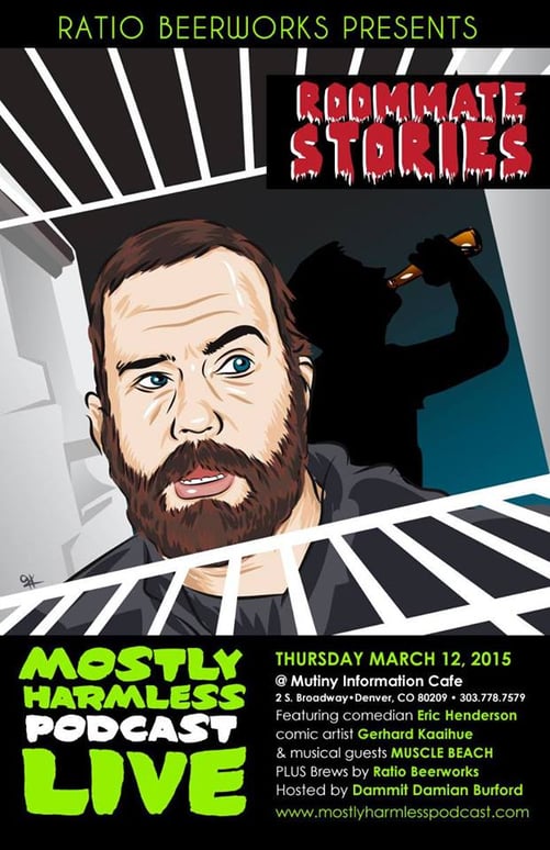 ratio beerworks presents - mostly harmless podcast live - mutiny cafe - dbb - 03-12-15