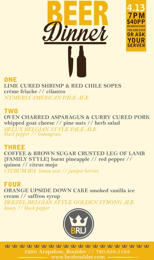 beer dinner at bru - dbb - 04-13-2015