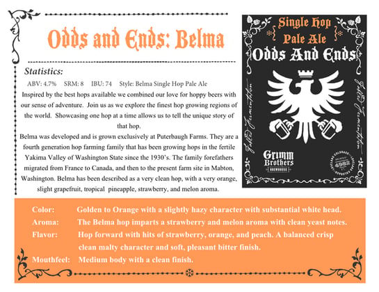 odds and ends - belma release - grimm bros - dbb - 04-25-2015