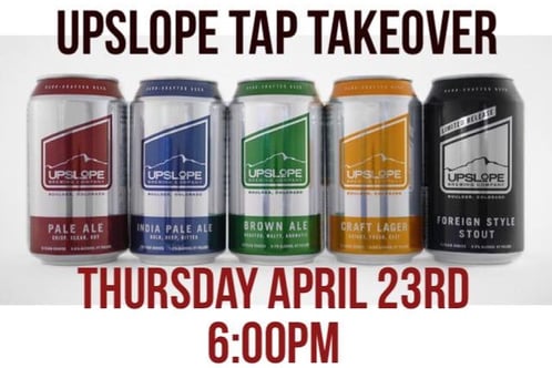 upslope mini tap takeover at colorado plus - dbb - 04-23-2015