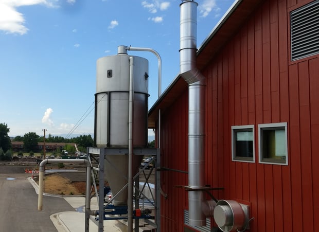 Spent Grain Silo