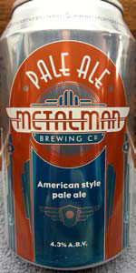 Metal Man Pale Ale Metal Man Pale Ale