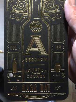 The front of the lanyard everyone received on Rare Day.