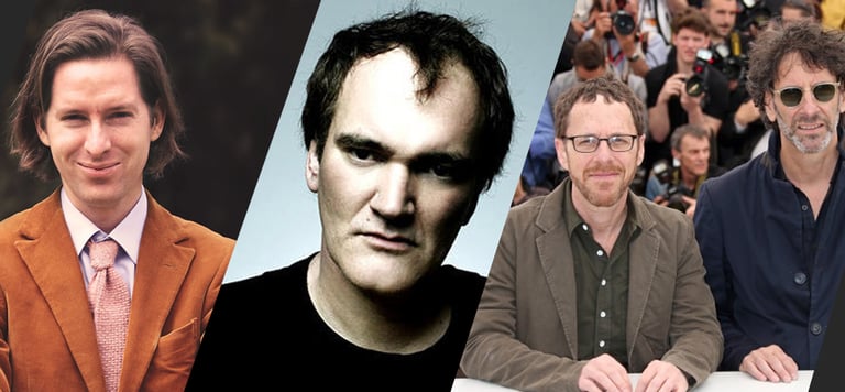 Quentin Tarantino, Wes Anderson & the Coen Brothers | The Venn Diagram